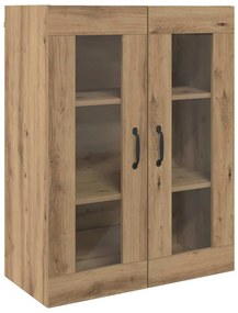 vidaXL Ντουλάπια Τοίχου 2 pcs artisan δρυς 69.5 x 34 x 90 εκ.