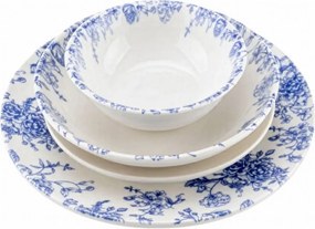 Dinner Set (24 Pieces) Moderna - Blue Blue