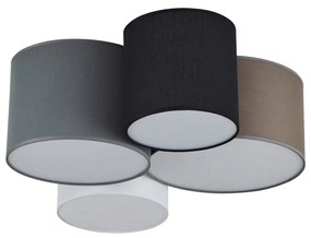 Φωτιστικό Οροφής  SE21-WGBB-90 COZY WHITE,GREY,BROWN &amp; BLACK SHADES Γ1 - 77-8233 - 51W - 100W - 77-8233