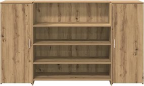 vidaXL Γραφείο υποδοχής 180x50x103,5 εκ. Επεξεργασμένο Ξύλο