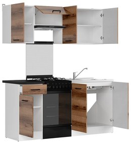 Σετ κουζίνας Econ plus 119, 170x60cm, 73 kg, Πάγκος, Πλαστικοποιημένη μοριοσανίδα | Epipla1.gr