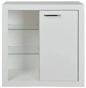 MATIS Κομότα μπουφές Wood 85 Άσπρη Matis550209