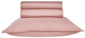 Σεντόνι King Size Βαμβακοσατέν Opulence 1907 Salmon Pink 280x270 - Kentia