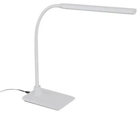 Eglo Laroa Φωτιστικό Γραφείου LED με Εύκαμπτο Βραχίονα σε Λευκό Χρώμα 96435