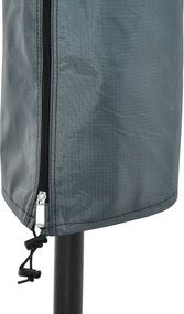 Κάλυμμα ομπρέλας κήπου Αδιάβροχο φερμουάρ Oxford Polyester 70" Γκρι