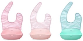 Σαλιάρες Εύκαμπτο Easy Ανοιχτό ροζ