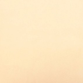 vidaXL Στρογγυλό Σκαμπό Hocker Χρώμα Βερικοκί Βελούδινο