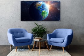 Εικόνα μπλε πλανήτη Γη - 120x60
