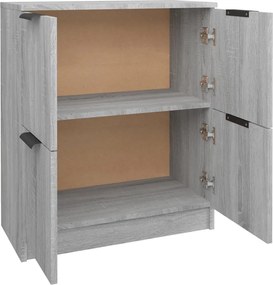 vidaXL Ντουλάπι Γκρι Sonoma 60 x 30 x 70 εκ. από Επεξεργασμένο Ξύλο