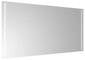 Καθρέφτης Μπάνιου με LED 50x100 εκ. - Διαφανές