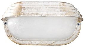 Απλίκα Εξωτερικού Χώρου Heronia Luisa White/Bronze 13-0121