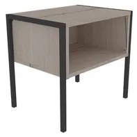 ALFA SET  Κομοδίνο Alfa Set 49x51x40 Glam BEST-102791