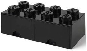 LEGO® ΚΟΥΤΙ ΑΠΟΘΗΚΕΥΣΗΣ ΟΡΘΟΓΩΝΙΟ Black ΣΥΡΤΑΡΩΤΟ
