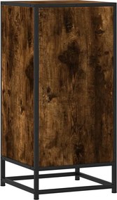 vidaXL Ραφιέρα Καπνιστή Δρυς 35,5x35x76 εκ. Επεξ. Ξύλο + Μέταλλο