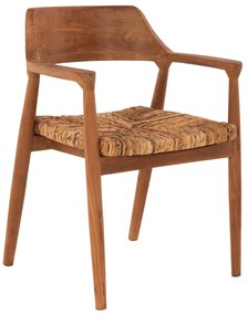 Intrahome ΠΟΛΥΘΡΟΝΑ ΜΑΣΙΦ ΞΥΛΟ ΤECASABLANCAK ΦΥΣΙΚΟ .01 58x52x77Y εκ. intraho-1726237