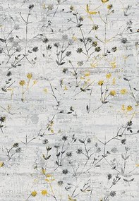 Χαλί SHINY VELVET 5641/Anthracite Yellow &#8211; 133×190 cm 133X190 ANTHRACITE-YELLOW