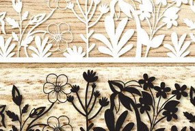 Intra απο ξύλο plywood 3mm-4mm πάχος – Wildflowers Art Wall Art Δίασταση 40x30 cm INTRAFABR-89516842