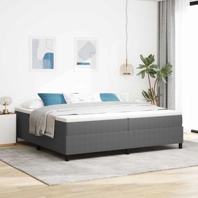 vidaXL Κρεβάτι πλατφόρμα Ανοιχτό γκρι 200 x 200 cm