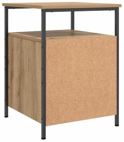 vidaXL Κομοδίνο τεχνίτης Δρυς 44x45x60 εκ. από Επεξεργασμένο Ξύλο