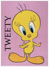 Beauty Home Χαλί Art 6190 Tweety 130Χ180 Ροζ
