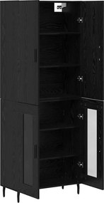 vidaXL Highboard 2 pcs Artisan Oak 69,5 x 34 x 180 εκ.