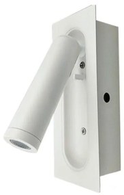 Φωτιστικό Τοίχου - Απλίκα Led SF701LEDW 3W 3200K 190lm White Aca Decor Metal