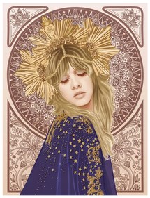 Εικονογράφηση Stevie Nicks Mucha, Retrodrome