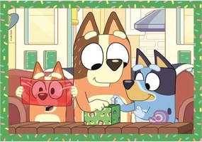 Παζλ Clementoni Bluey 4 Μονάδες 72 Τεμάχια