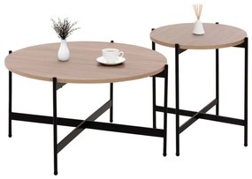 Intrahome ΣΕΤ 2ΤΜΧ ΤΡΑΠΕΖΙΑ ΣΑΛΟΝΙΟΥ SCASABLANCAINCASABLANCALTCASABLANCAIE-JULIENNE .02 NELSPRUICASABLANCALTCASABLANCAI ΣΟΝΑΜΑ Φ80εκ & Φ50εκ intraho-0007975