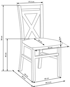 DARIUSZ 2 chair color: white DIOMMI V-PL-N-DARIUSZ_2-BIAŁY