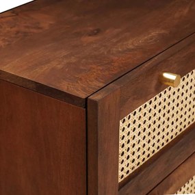 vidaXL Ντουλάπες Αποθήκευσης & Λουκέτα Καφέ 60 x 33.5 x 75 εκ.