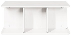 vidaXL Τραπεζάκι σαλονιού Λευκό 80 x 39.5 x 33.5 εκ