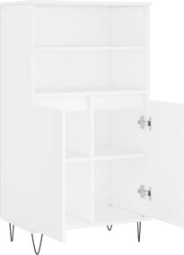 vidaXL Ντουλάπι Λευκό 60 x 36 x 110 εκ. από Επεξεργασμένο Ξύλο
