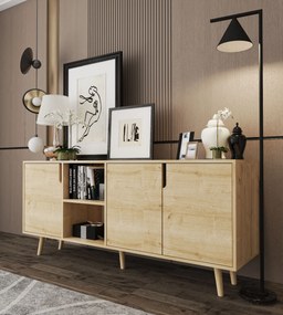 Κονσόλα Sapphire Δρυς FLEDAS 180x45x80