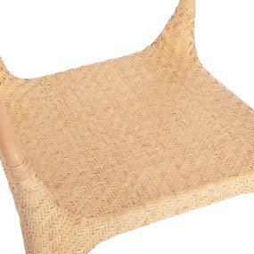 ΠΟΛΥΘΡΟΝΑ GABE ΕΣΩΤ.ΧΩΡΩΝ HM9956.01 ΦΥΣΙΚΟ RATTAN 62x60x79Υεκ.