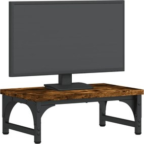 vidaXL Βάση Οθόνης Καπνιστή Δρυς 37x23x14 εκ. από Επεξεργασμένο Ξύλο