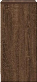 vidaXL Ντουλάπι Καφέ Δρυς 29,5x34x76 εκ. Επεξεργασμένο Ξύλο