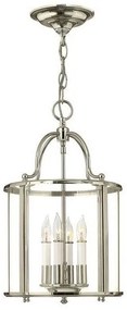 Κρεμαστό Φωτιστικό Οροφής 4xE14 Φ30cm Gentry Elstead Lighting-HK-GENTRY-P-M-PN-Νίκελ Ματ HK-GENTRY-P-M-PN