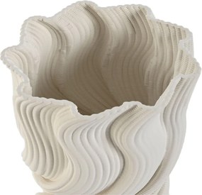 Βάζο Home ESPRIT Λευκό Πήλινα Σύγχρονη 16 x 16 x 26 cm