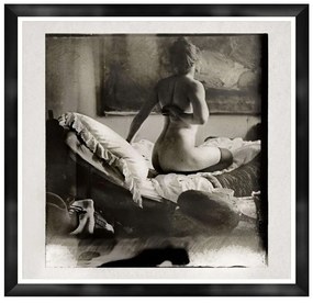 Κάδρο Nude Of Marie Jordan FA13434 70x70cm Black-White MindTheGap Τετράγωνοι Wood, Glass