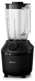 Philips Μπλέντερ για Smoothies με Γυάλινη Κανάτα 1.25lt 600W Μαύρο