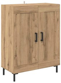 vidaXL Highboard 2 pcs Artisan Oak Επεξεργασμένο ξύλο
