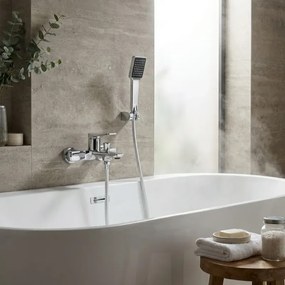 Tema Naxos 6800 – Θερμομεικτική Μπαταρία Λουτρού Χρωμέ