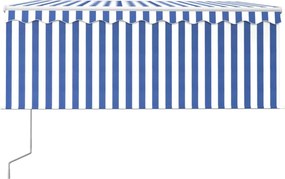 vidaXL Ηλεκτρική τέντα με LED και αισθητήρα 3 x 2,5 m