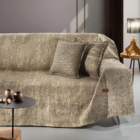 Ριχτάρι Nobel Natural Guy Laroche Four-Seater 180x350cm Ακρυλικό,Βαμβάκι, Polyester