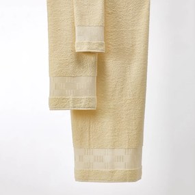 Πετσέτες Μπάνιου (Σετ 3τμχ) Whitegg T131 500gsm Εκρού