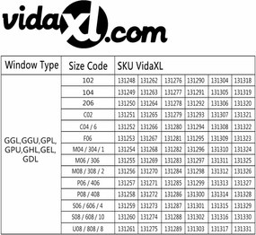 vidaXL Στόρι Σκίασης Πλισέ Κρεμ P08/408