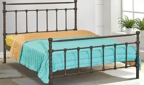 Κρεβάτι Ν77 για στρώμα 150χ200 διπλό με επιλογή χρώματος
