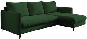 Γωνιακός καναπές Belissa-Prasino-Δεξιά