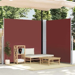 vidaXL Σκίαστρο Πλαϊνό Συρόμενο Καφέ 200 x 600 εκ.